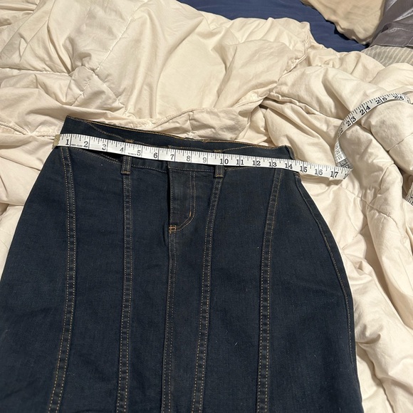 Ralph Lauren Mermaid Denim Skirt - Picture 5 of 7